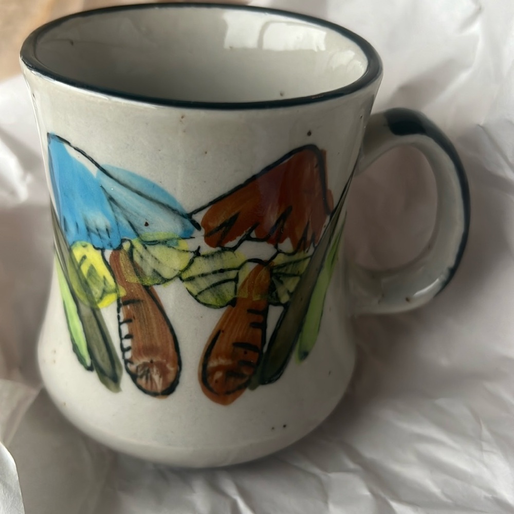 Vintage COTC Korea mushroom mug